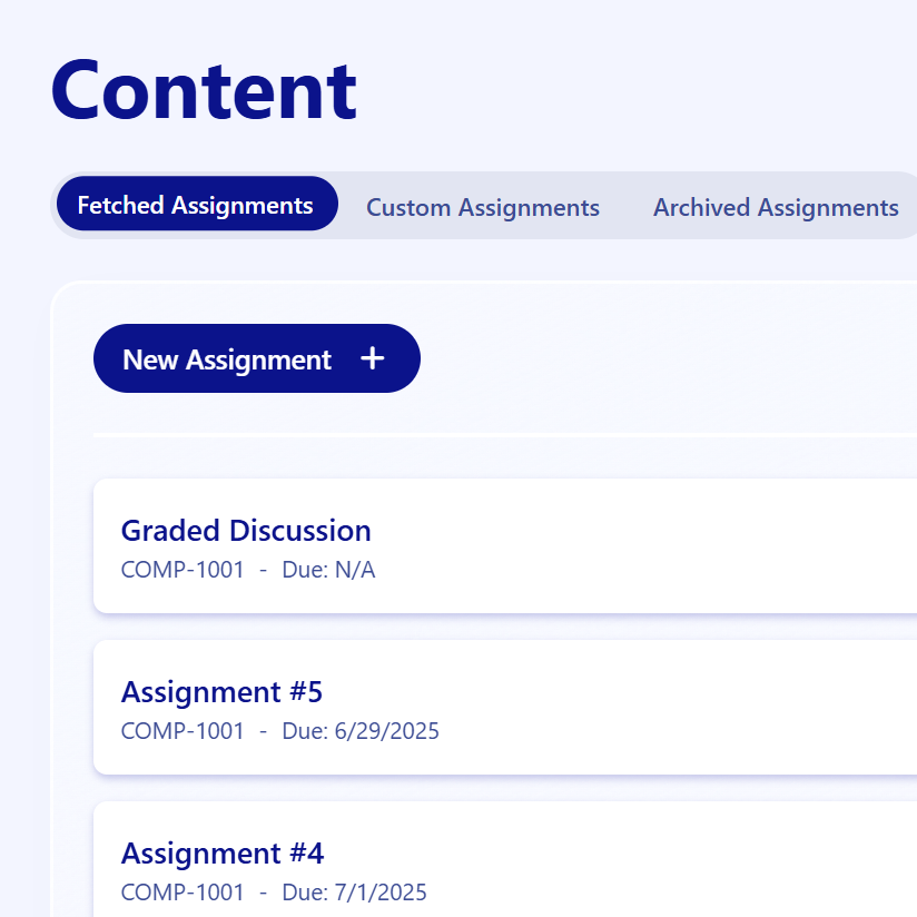 A different abstract design interface.